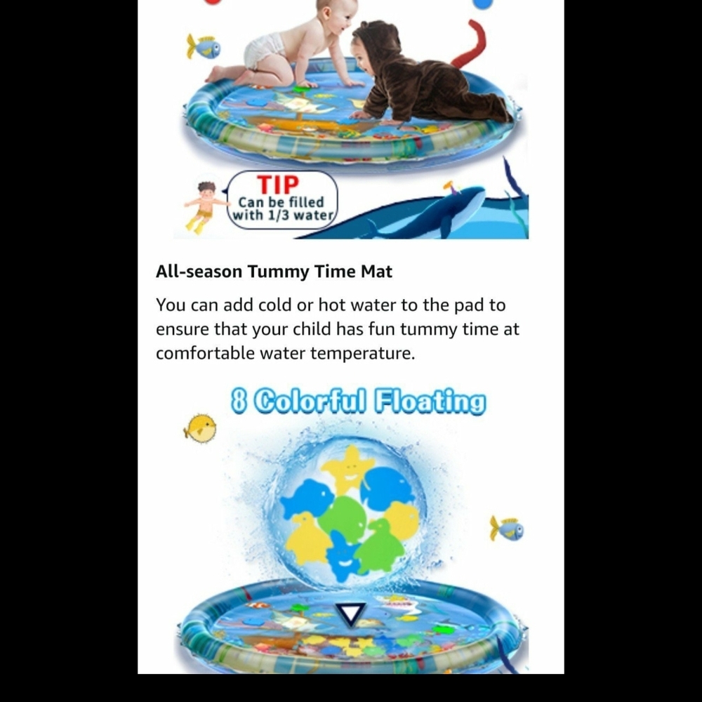 Kids Inflatable Ocean Play Mat - Picture 7 of 11